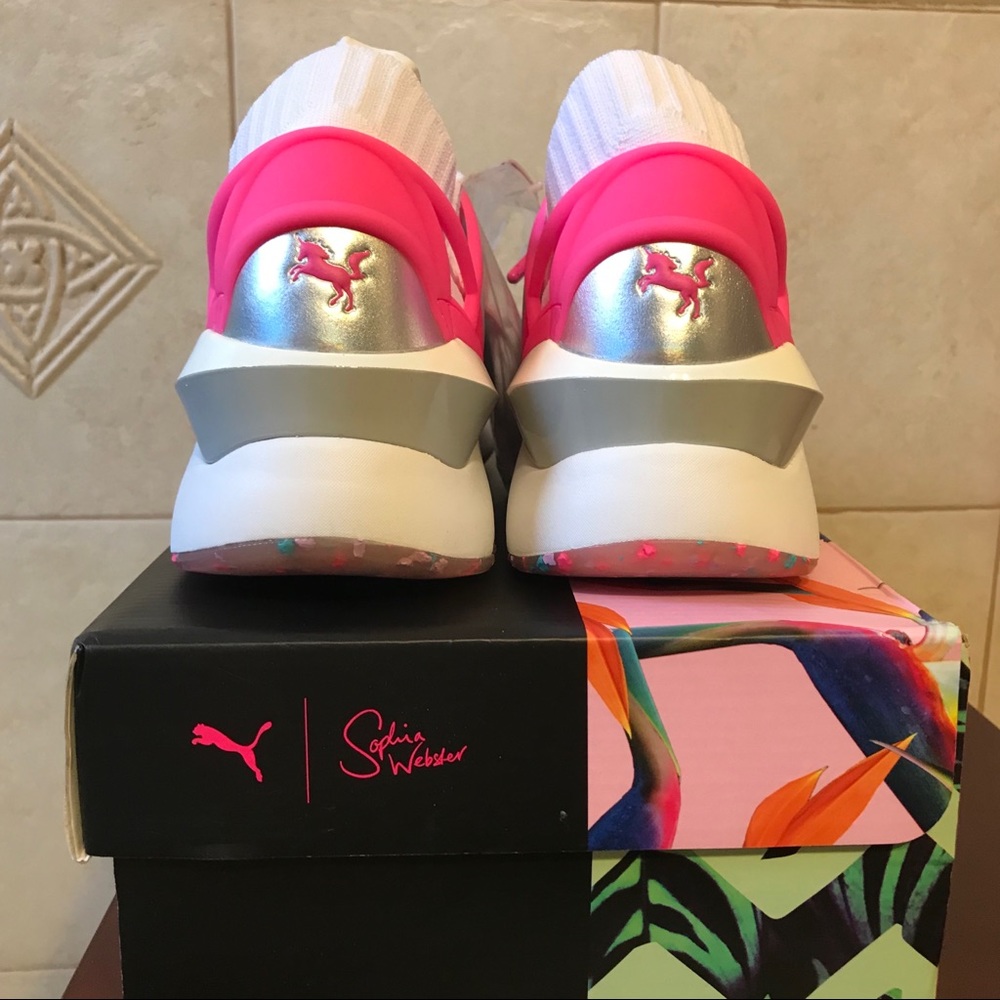 NIB PUMA x SOPHIA WEBSTER CAGE SNEAKERS Shoes US 9 - Picture 4 of 14